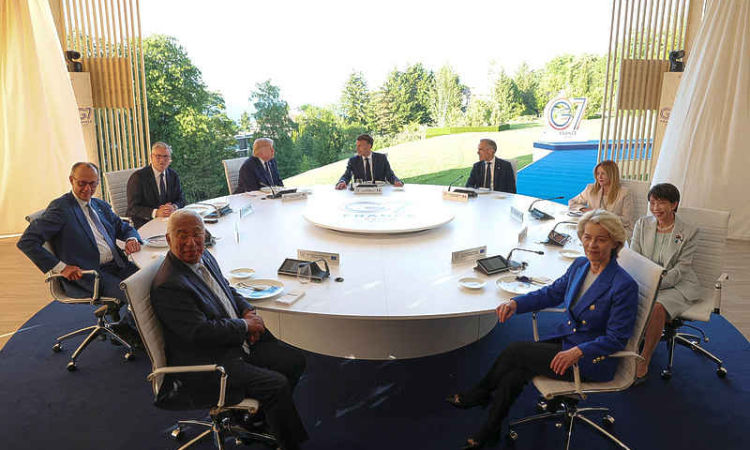 After taking Iran deal to G7 summit,  US president eyes ending Ukraine war